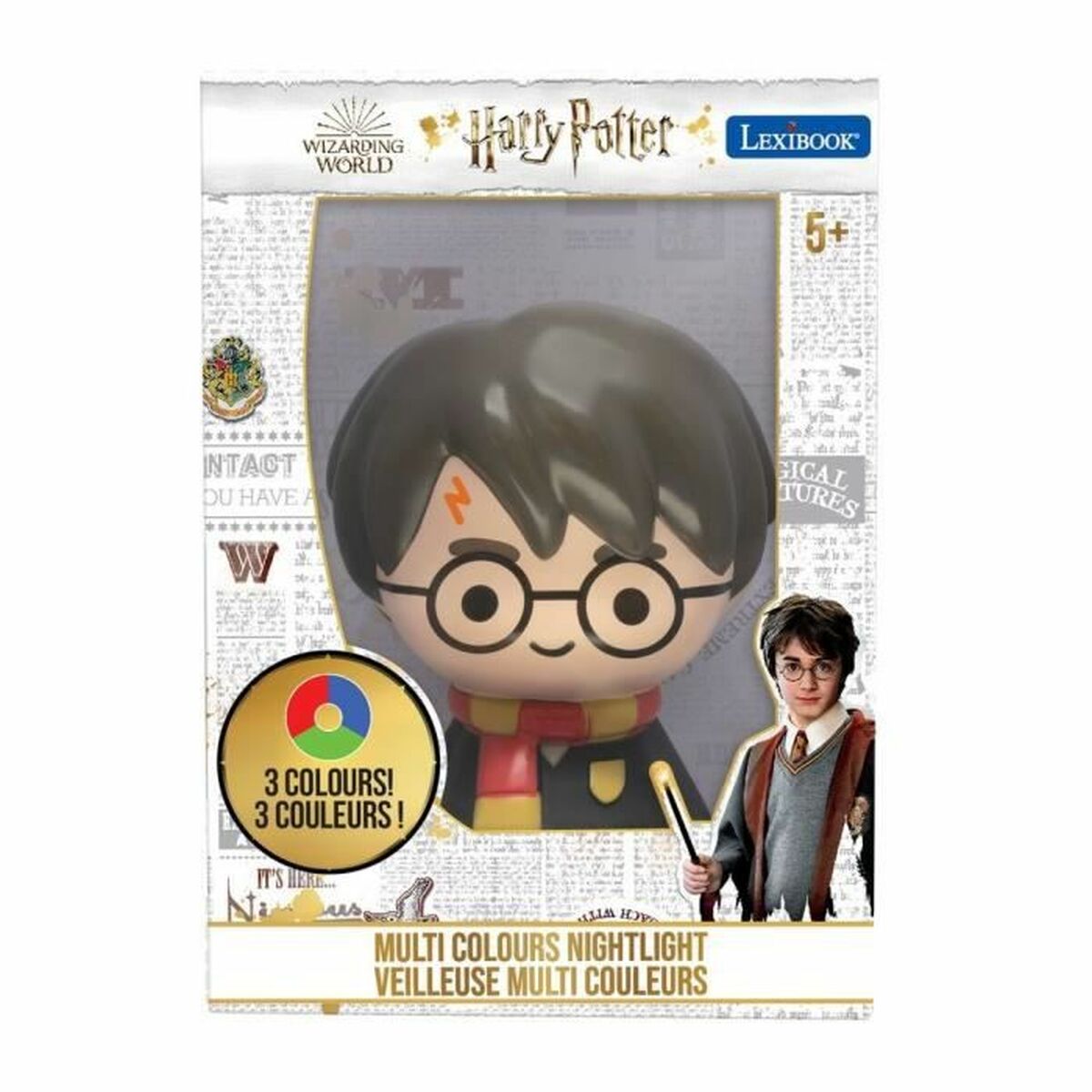 Lampka nocna Lexibook Harry Potter 3D 13 cm